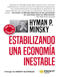 LIBRO Minsky Hyman P - Estabilizando Una Economia Inestable