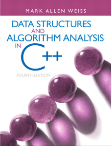 Mark A. Weiss, Data Structures and Algorithm Analysis in C++ 4th ed