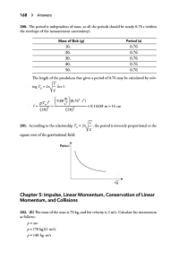 Impulse momentum answers