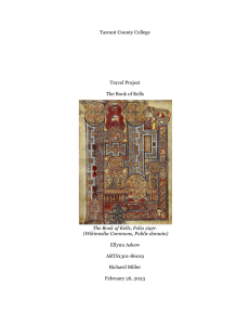 Travel Project Book of Kells