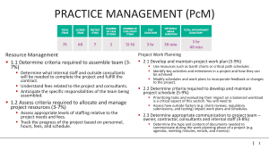 Architect Registration Exam ARE 5.0 Project Management PjM Content Outline