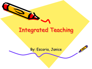 Integrated Teaching