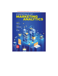Essentials of marketing analytics (Dana E. Harrison, 2022)
