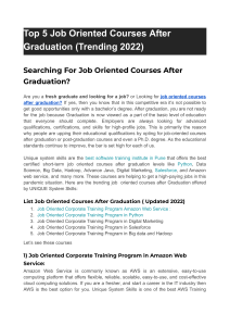 Top 5 Job Oriented Courses After Graduation (Trending 2022) (1)
