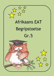 Gr.5 EAT Begriptoets