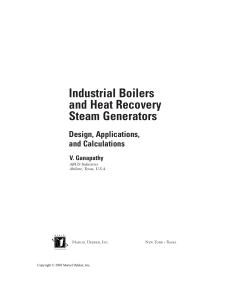 Industrial Boilers and Heat Recovery Ste