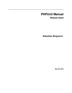 phpunit manual