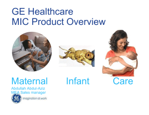 Maternal-Infant Care environments and portfolio  shrunk