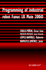 Programming of Industrial robot Fanuc LR