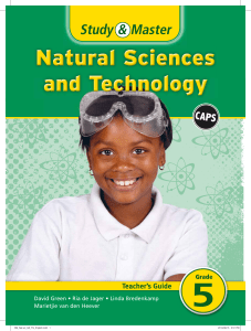 Study   Master Natural Sciences and Technology Grade 5 Teacher s Guide
