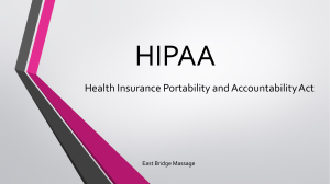 HIPAA Powerpoint