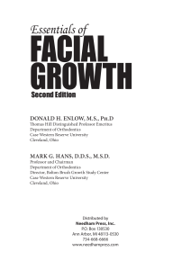 Essentials of Facial Growth 2nd Ed No Edit Allowed