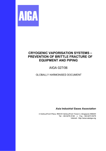 AIGA 027 06 Prevention of brittle fracture cryo vap. systems reformated Jan 12