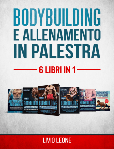 BODYBUILDING E ALLENAMENTO IN PALESTRA