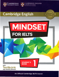 Cambridge - Mindset for IELTS Level 1 Student's Book