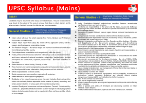 UPSC Civil Services Exam Pattern