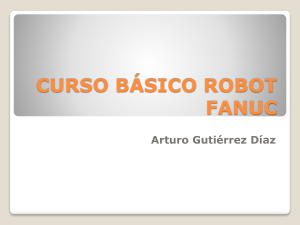 CURSO BASICO ROBOT FANUC UPA
