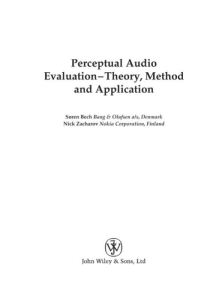 Perceptual Audio Evaluation