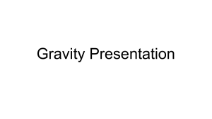 Gravity Presentation