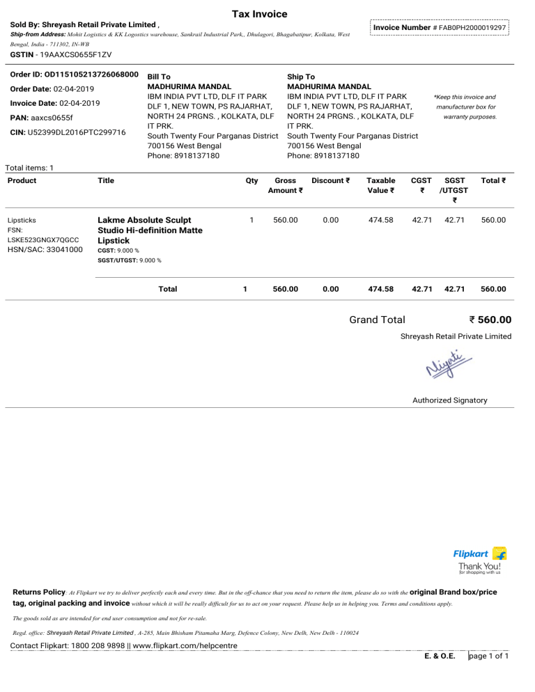 scribd-vpdfs-flipkart-invoice-od115105213726068000