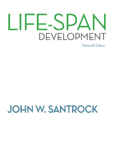 John W. Santrock - Life-span Development 13th Edition