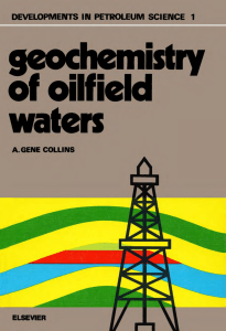 Geochemistry of Oilfield Waters Textbook