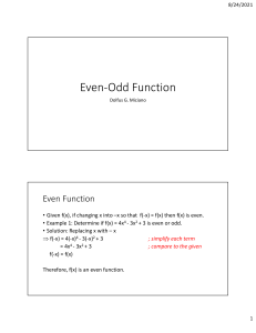 3-Even-Odd-Piecewise function-B