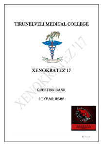 XENOKRATEZ'17 - 2nd year Question bank