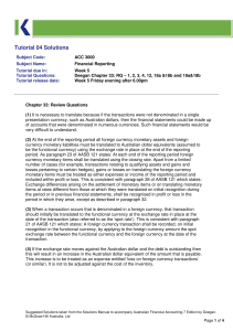 ACC 3000 - 1T2015 Tutorial 04 Solution