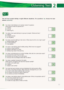 listening test 2