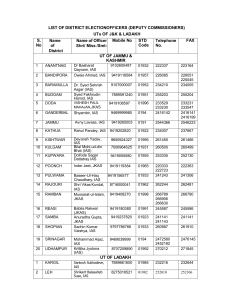 DISTRICT ELECTION OFFICERS