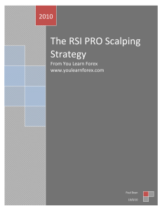 RSI PRO Scalping Strategy: Forex Trading eBook