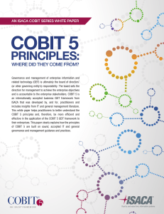 Cobit-5-Principles