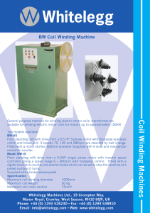 BW Coil Winding Machine