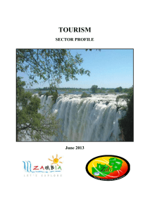 Zambia Tourism Sector Profile: Investment Opportunities