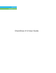 ChemDraw 21 manual