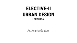 URBAN DESIGN-lecture-4