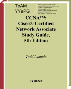 CCNA study guide ed 5