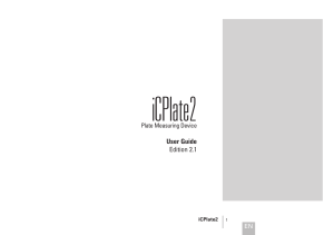 iCPlate2 manual EN