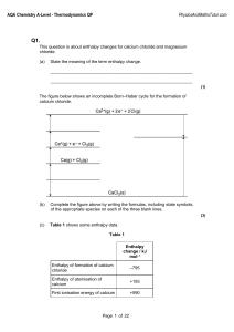 1 Thermodynamics QP