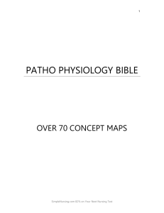 Copy of Disease Pathophysiology Bible