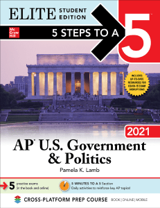 AP U.S. Government & Politics: 5 Steps to a 5