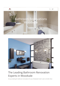 Bathroom Renovations Woodvale