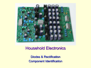 Diodes & Rectification: Household Electronics Components