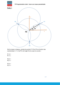 TP programmation rosace parametrable