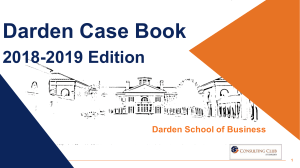 2019 Darden Case book