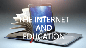 THE-INTERNET-AND-EDUCATION