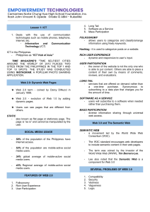 LESSON 1-8  EMPOWERMENT TECHNOLOGIES