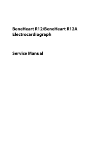 Electrocardiograph BeneHeart R12  service