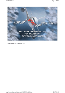 Airplane Upset Prevention & Recovery Training  Rev3
